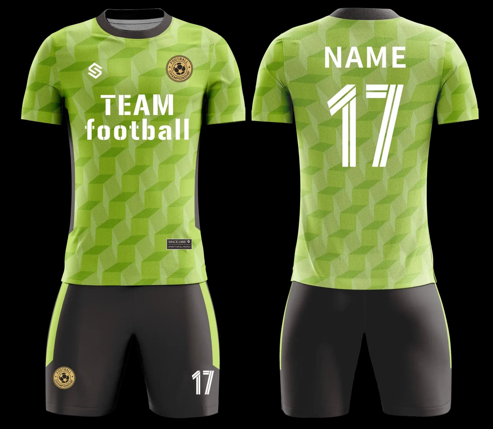 Custom soccer uniform design Z31HS