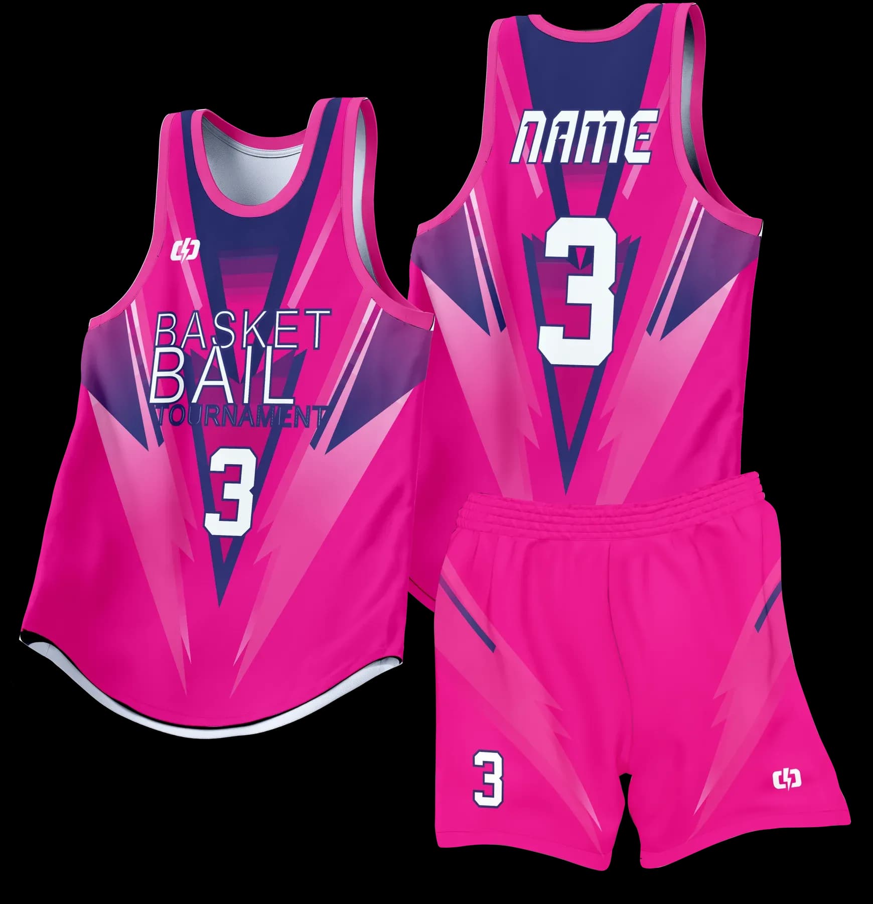 Custom basketball uniform design B61
