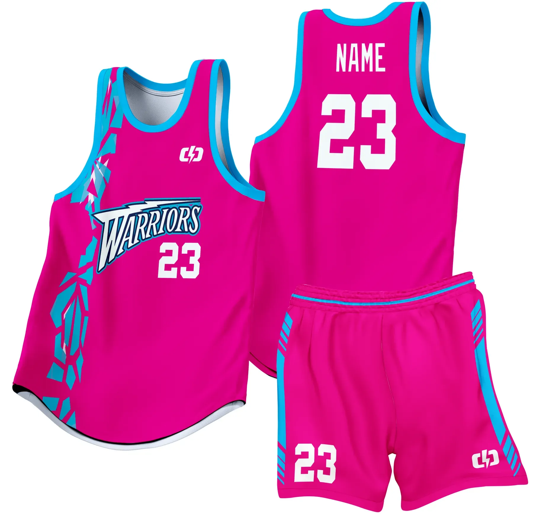 Custom basketball uniform design B35