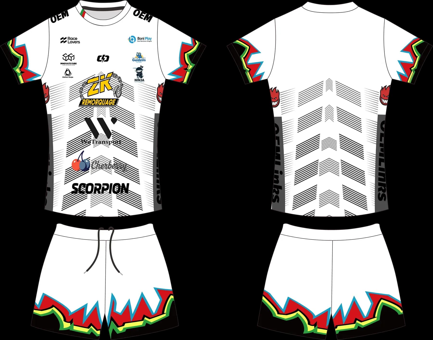 Custom volleyball uniform design UP39