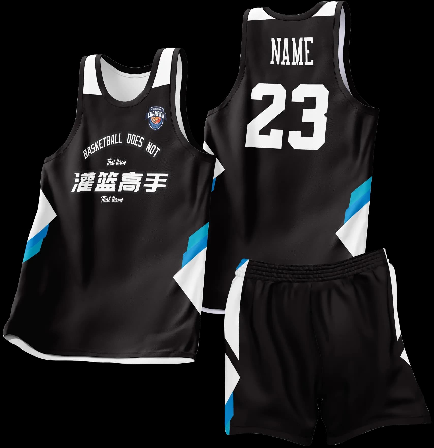 Custom basketball uniform design B26JW