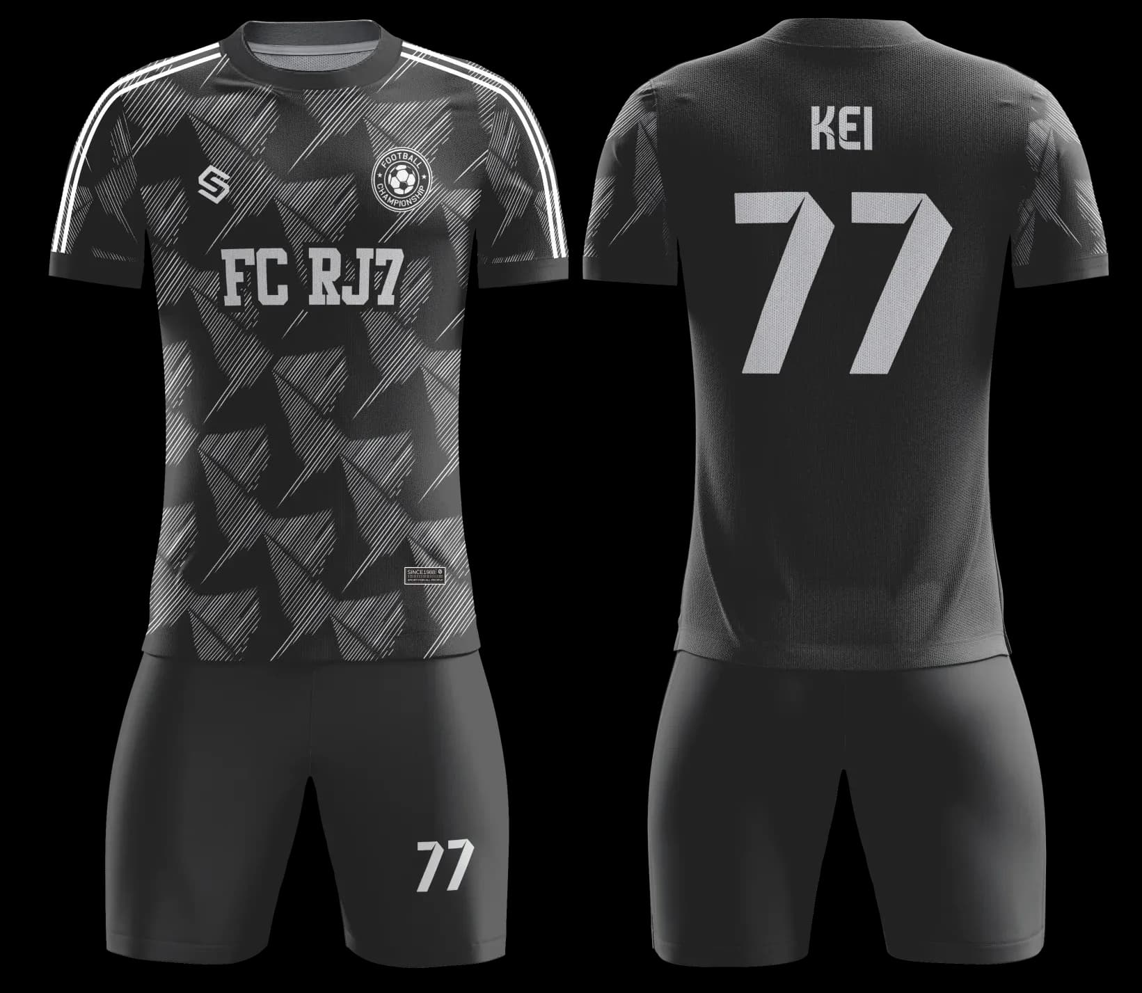 Custom soccer uniform design Z16HS