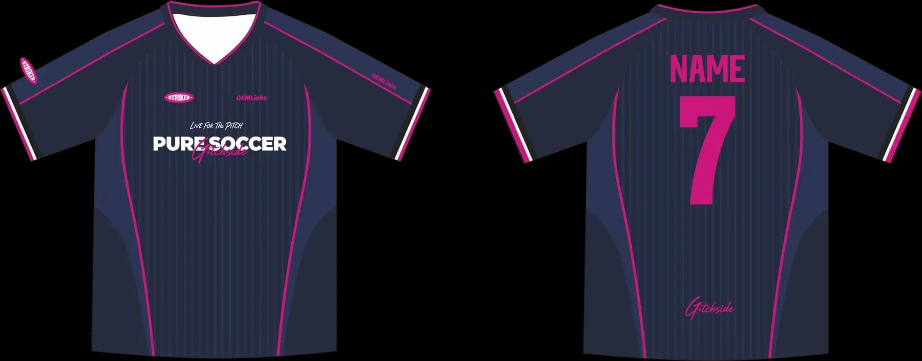 Custom soccer uniform design FG31
