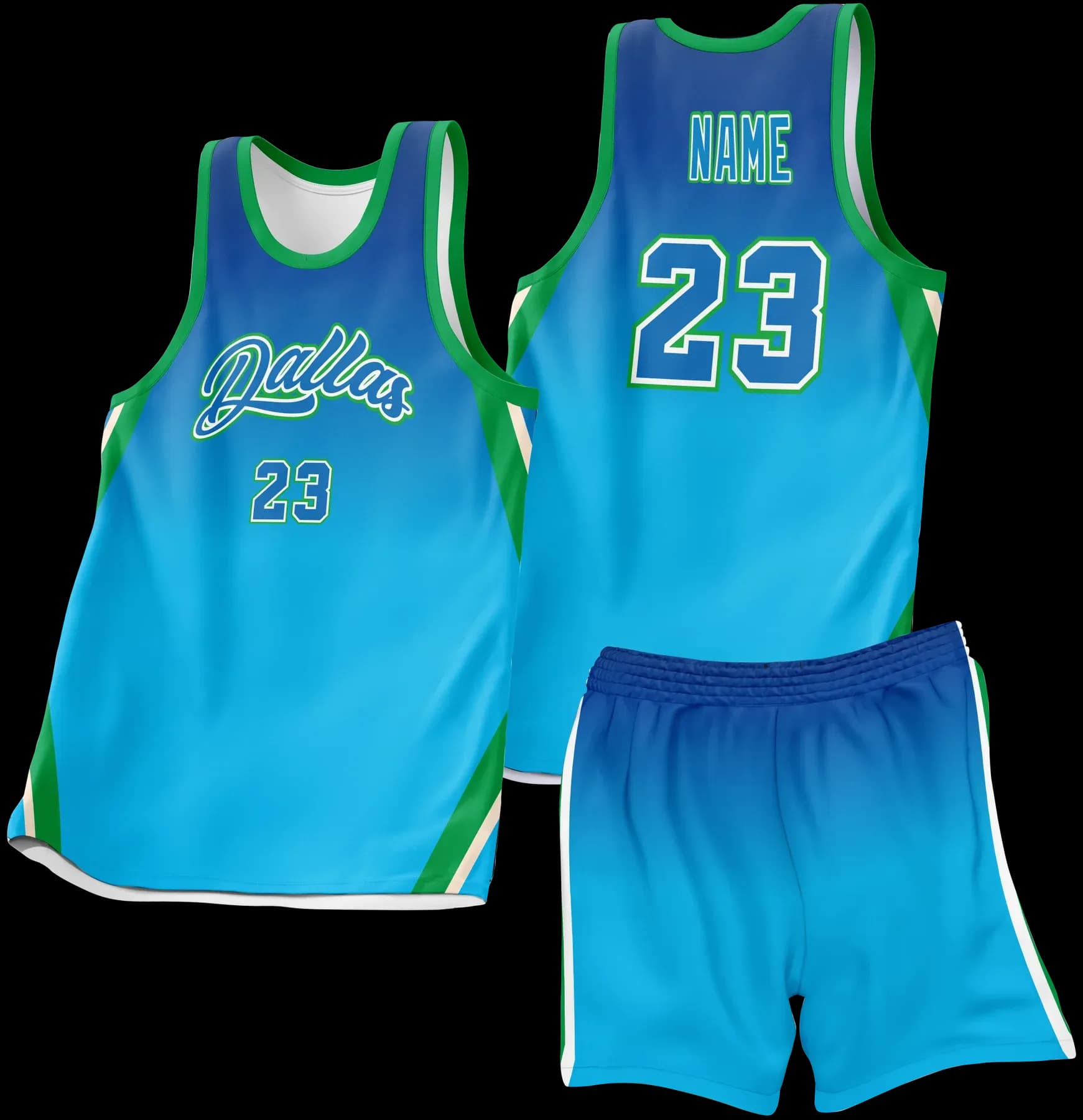 Custom basketball uniform design B16JW