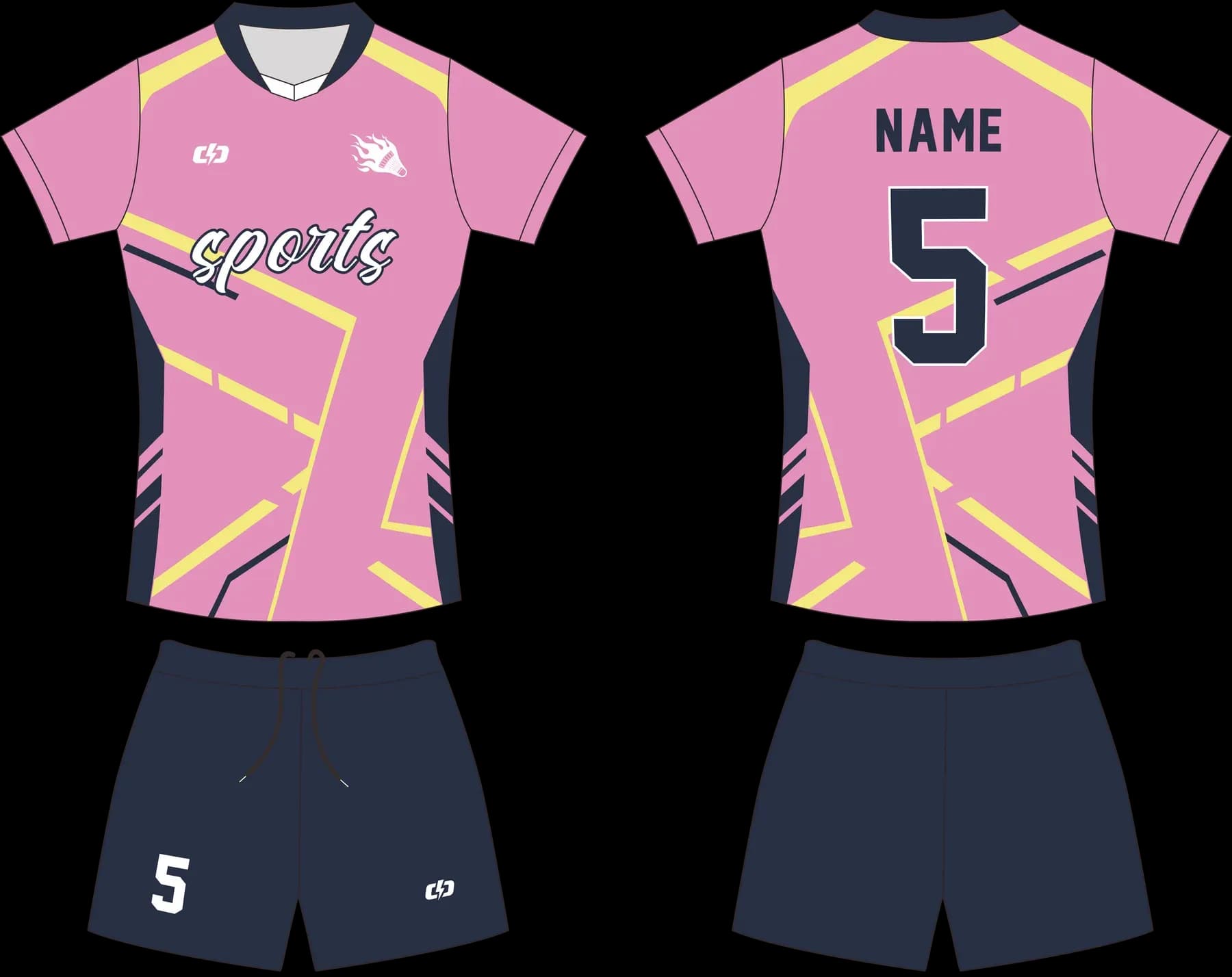 Custom volleyball uniform design UP28