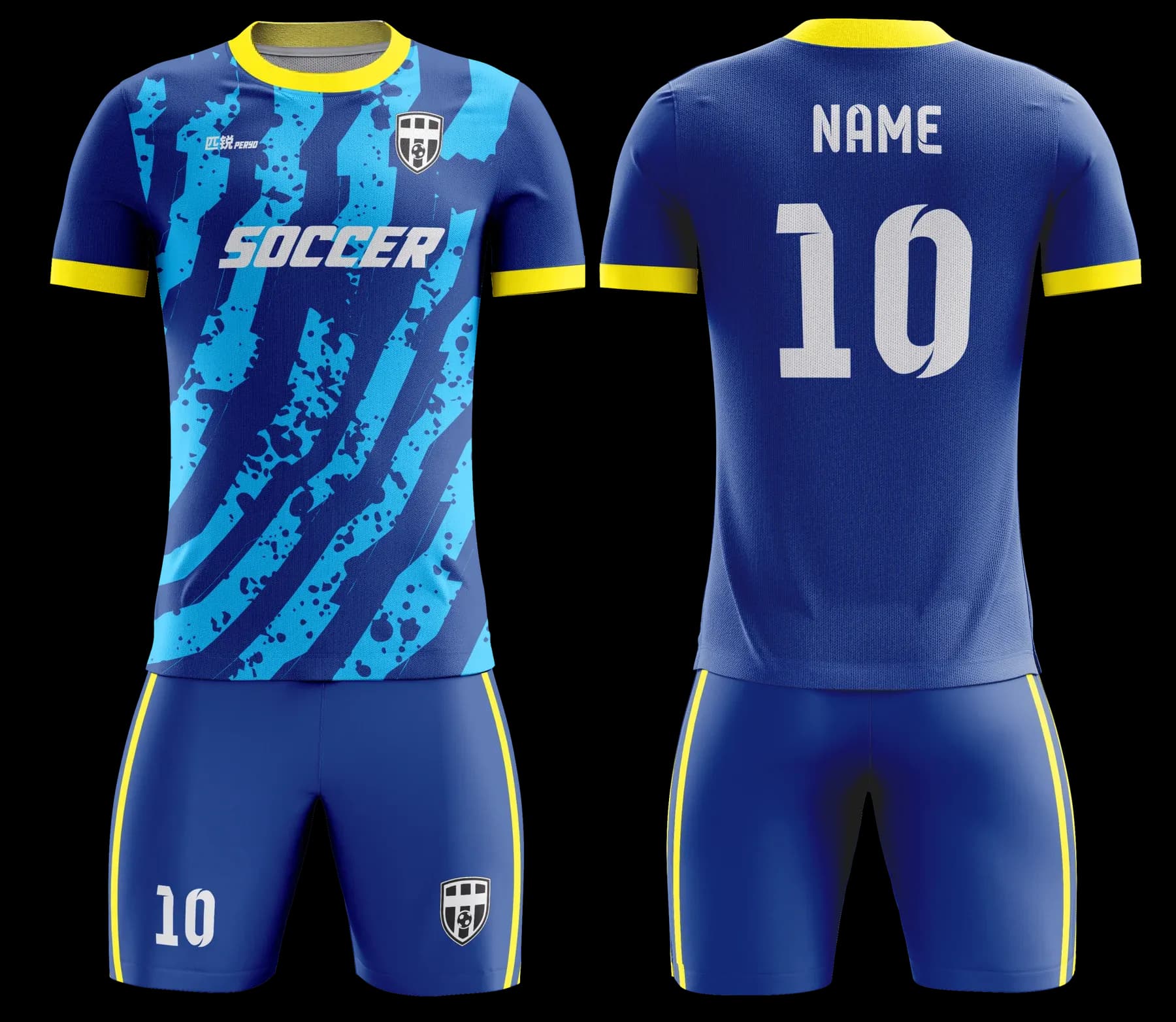 Custom soccer uniform design Z040