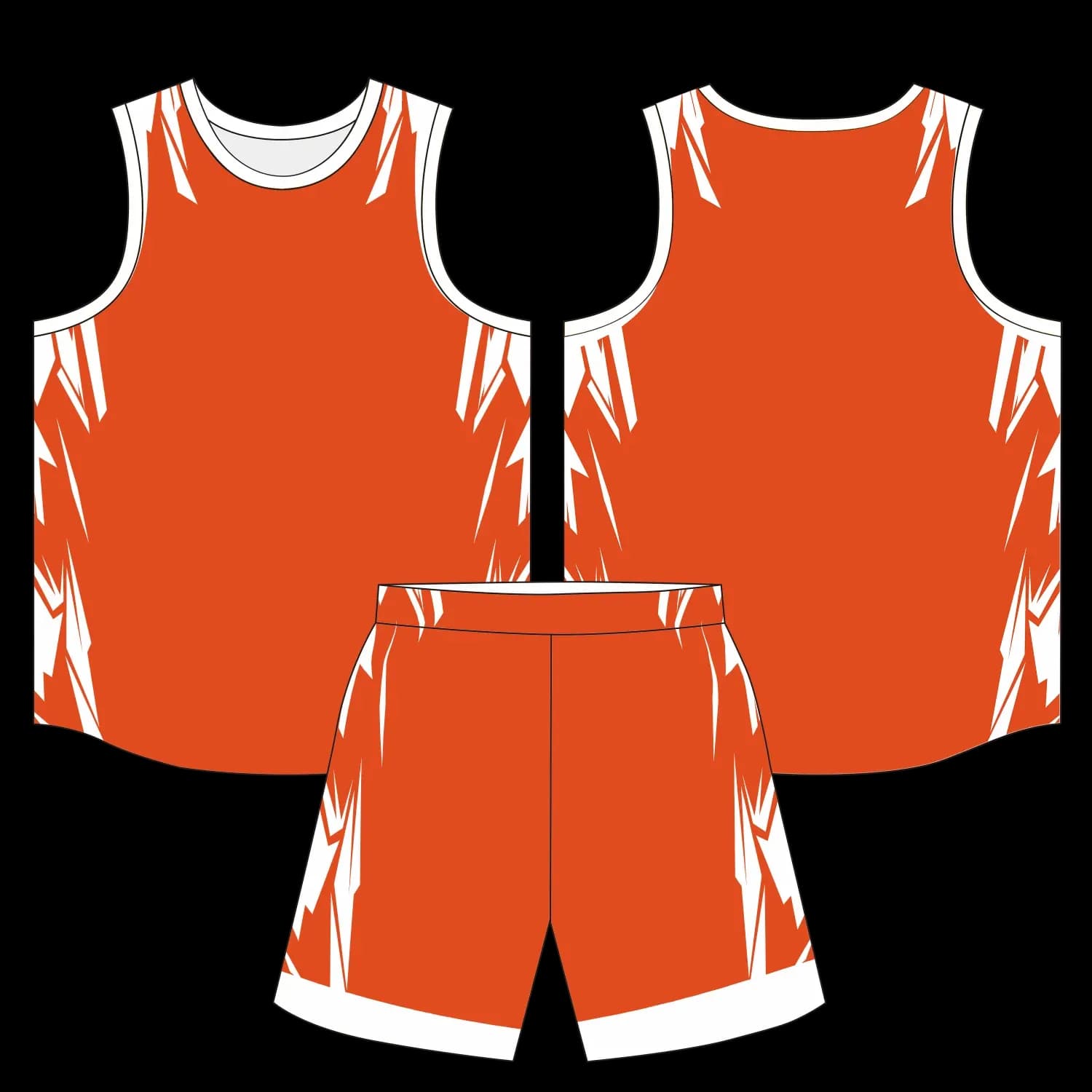 Custom basketball uniform design B83