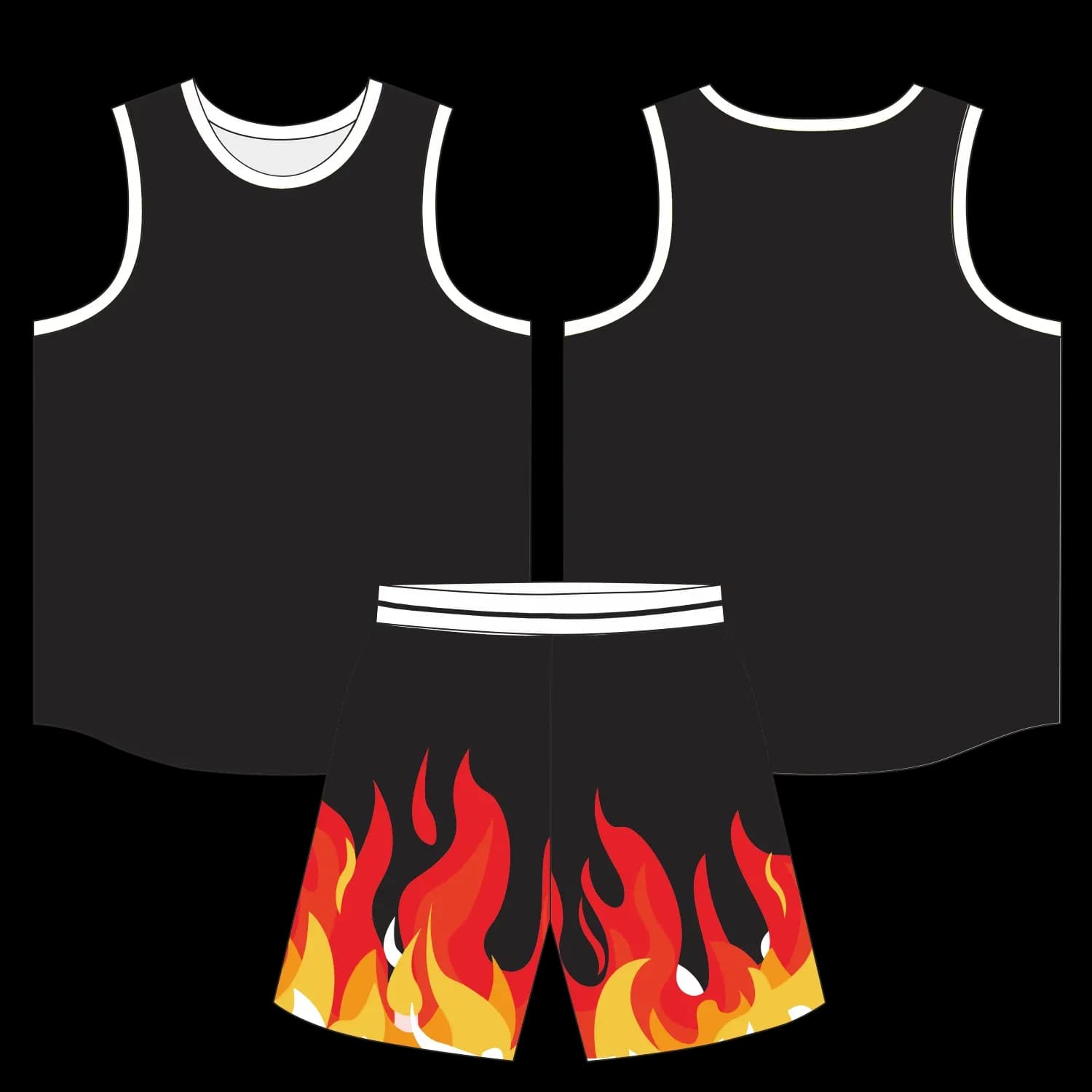 Custom basketball uniform design B29