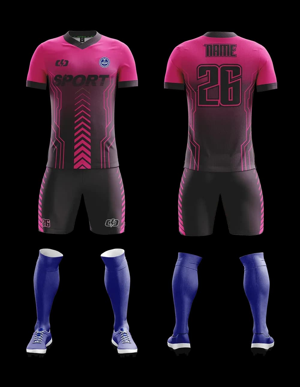 Custom soccer uniform design OS-11