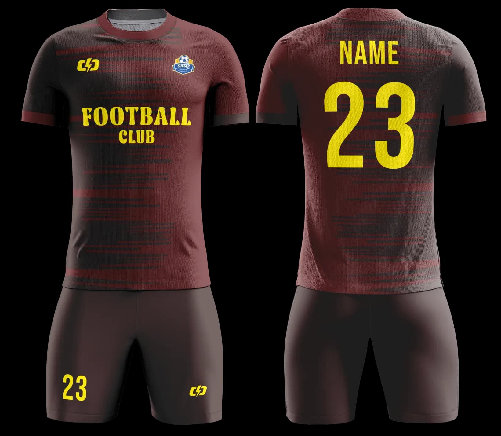 Custom soccer uniform design Z63SX