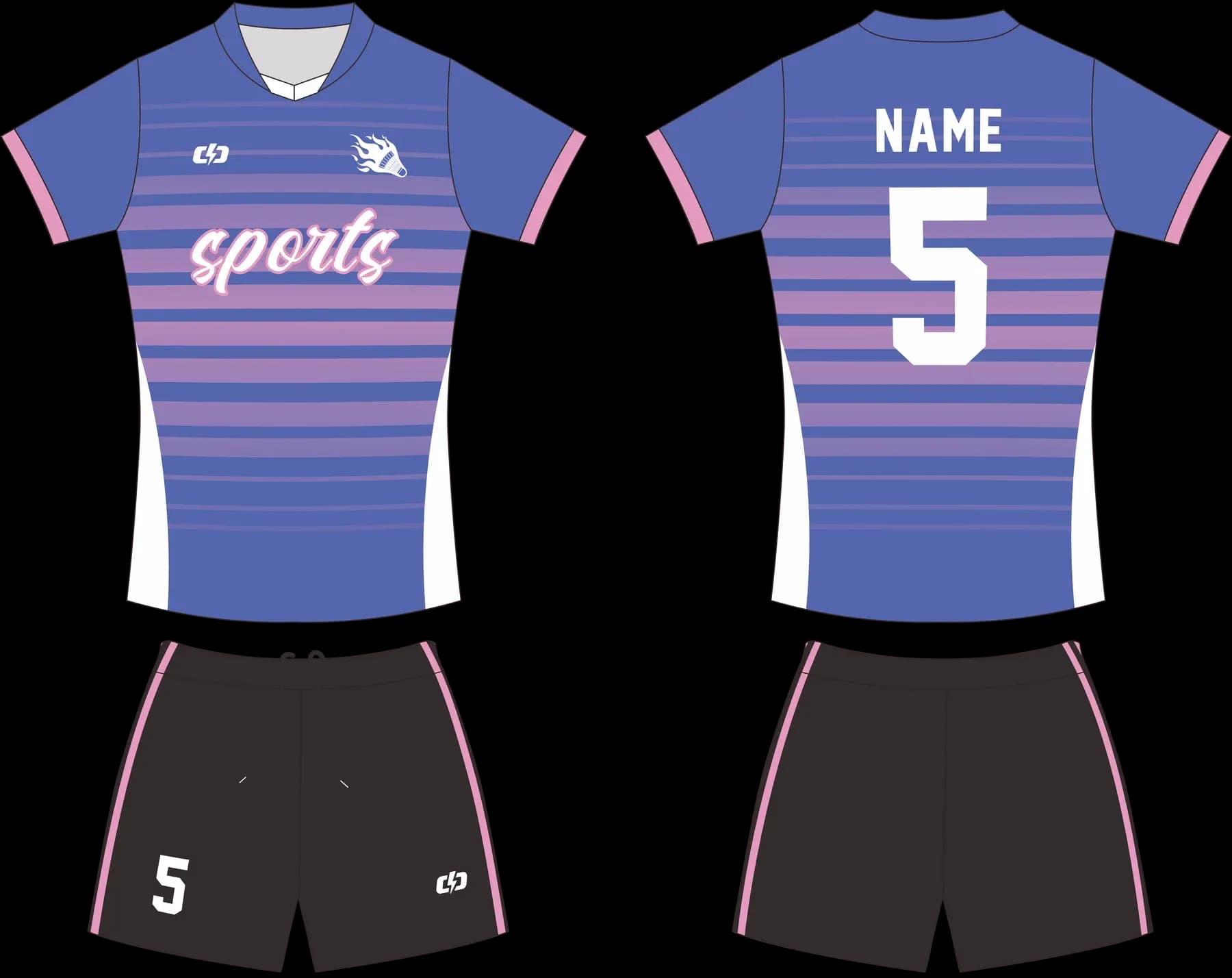 Custom volleyball uniform design UP30