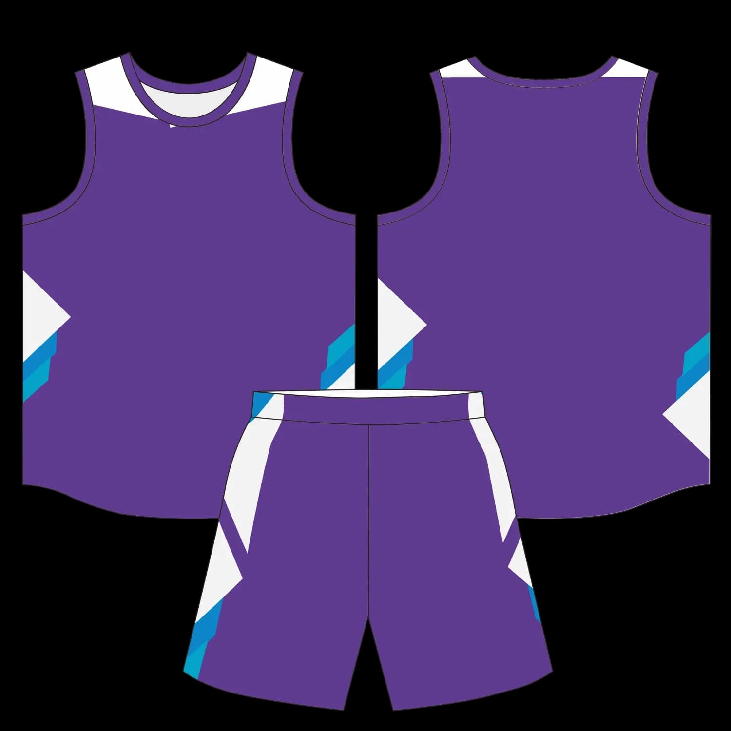 Custom basketball uniform design B26JW