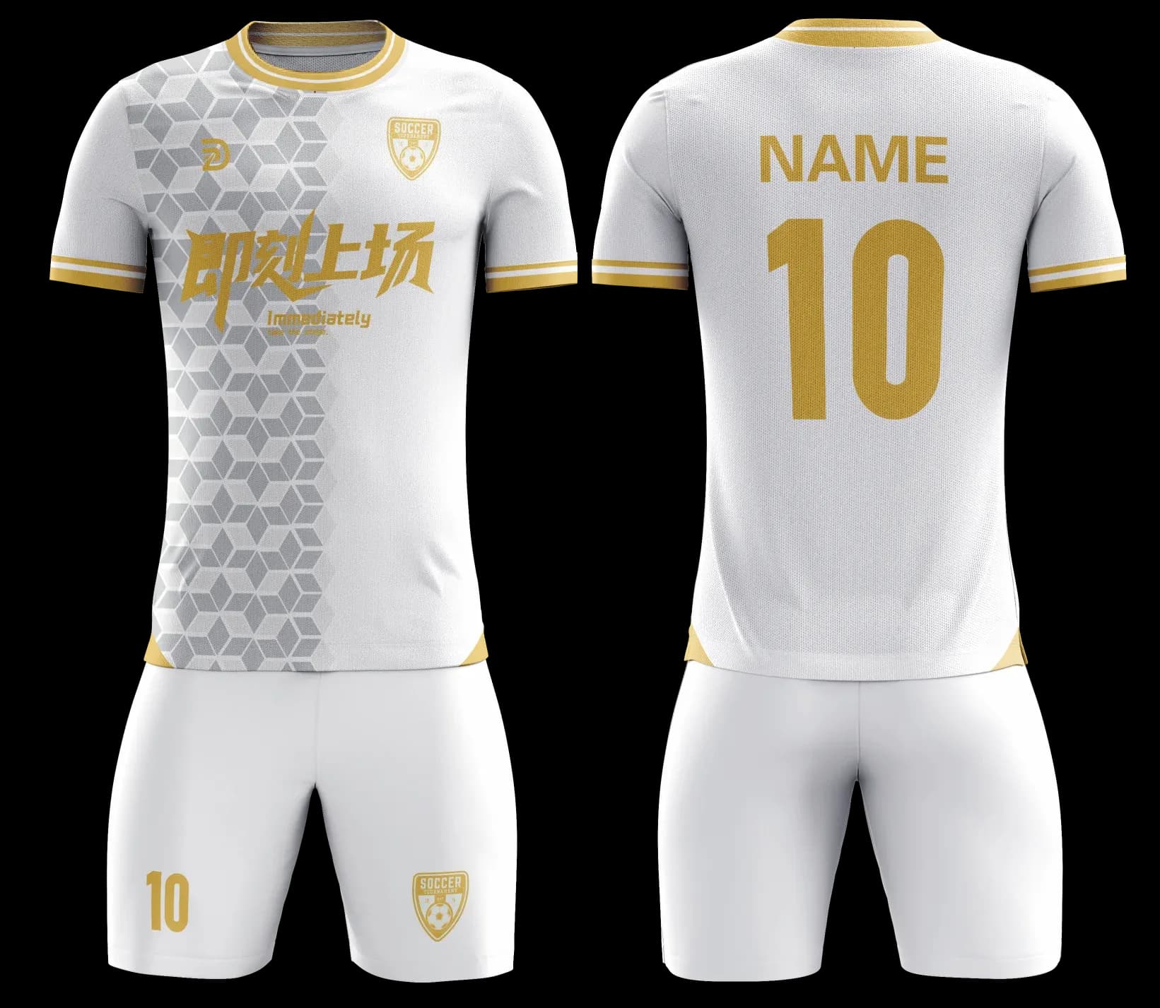 Custom soccer uniform design Z131JW