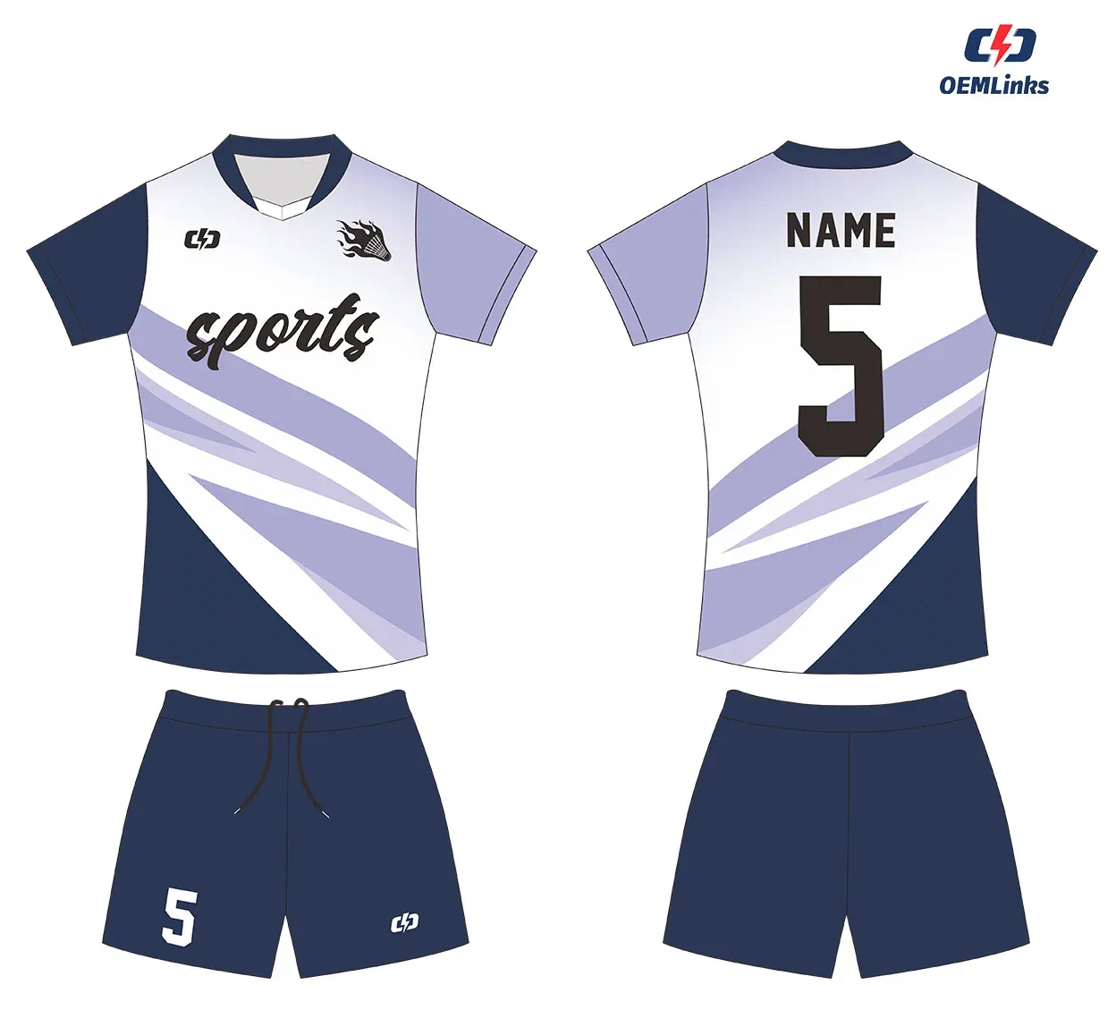 Custom volleyball uniform design UP44