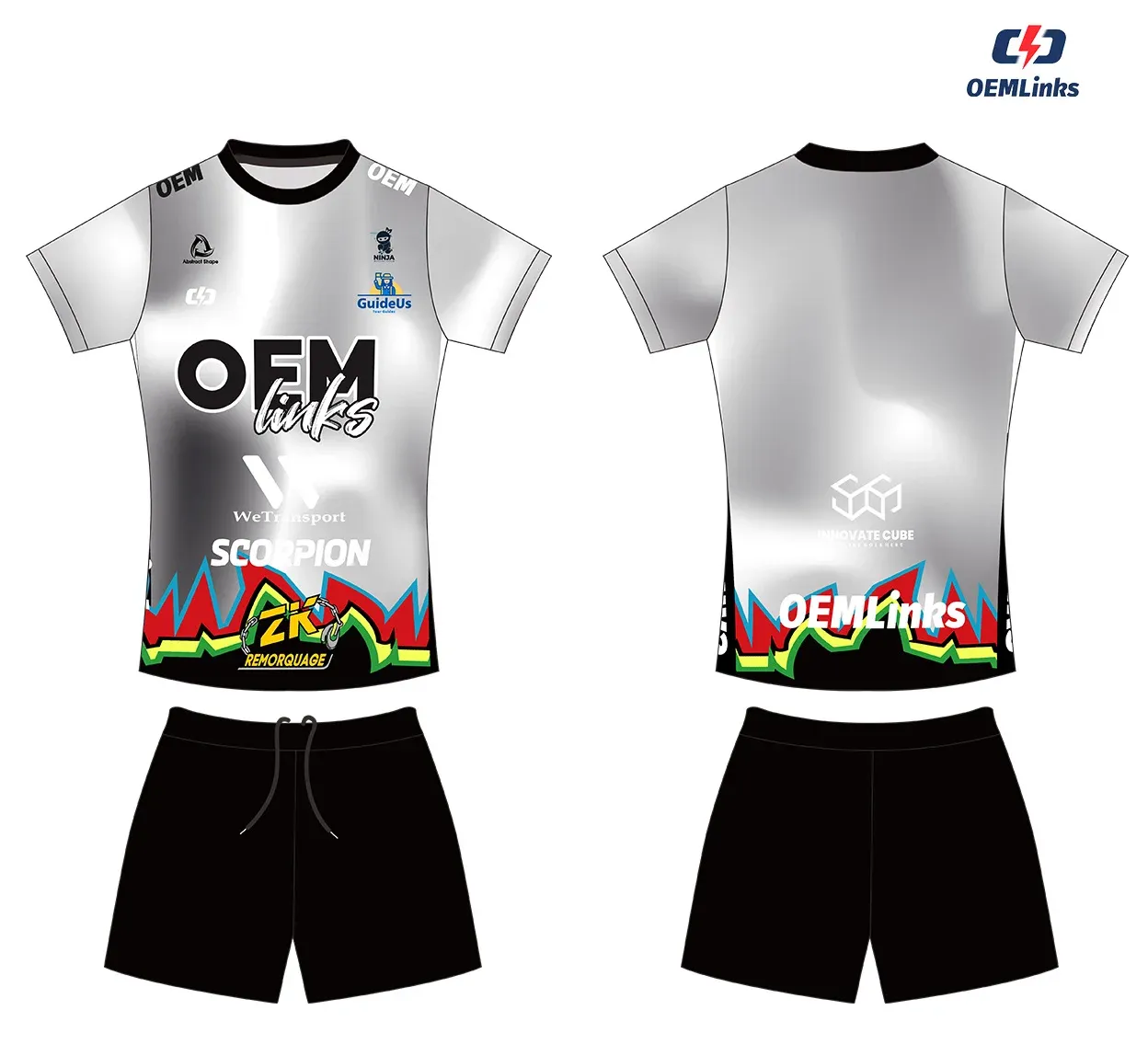 Custom volleyball uniform design UP34