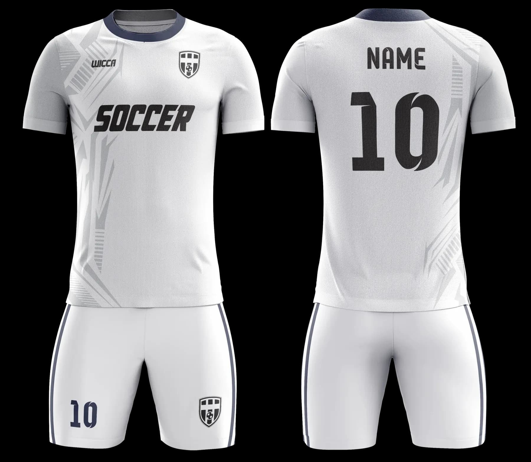 Custom soccer uniform design Z032JW