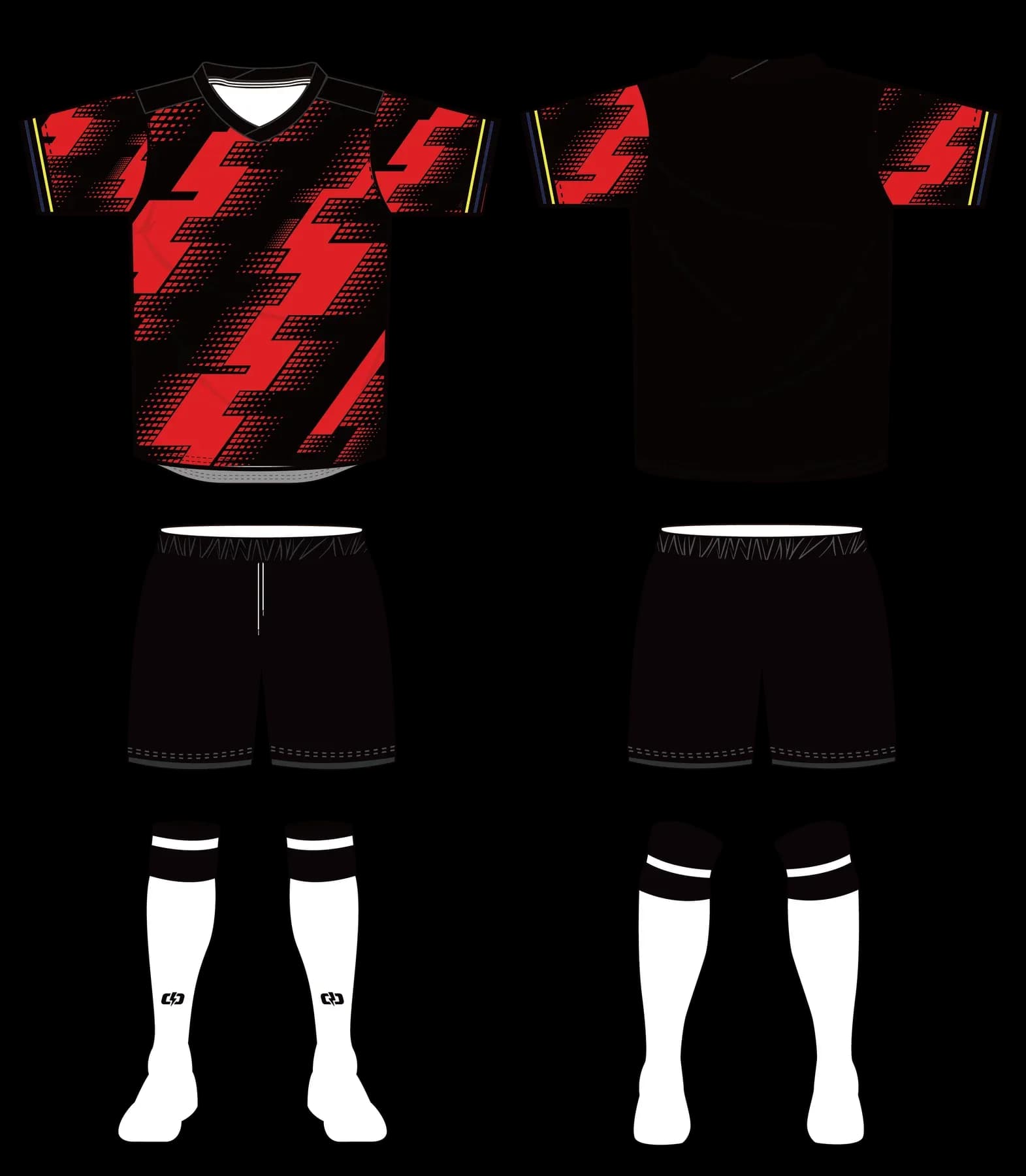 Custom soccer uniform design ZQF20240910