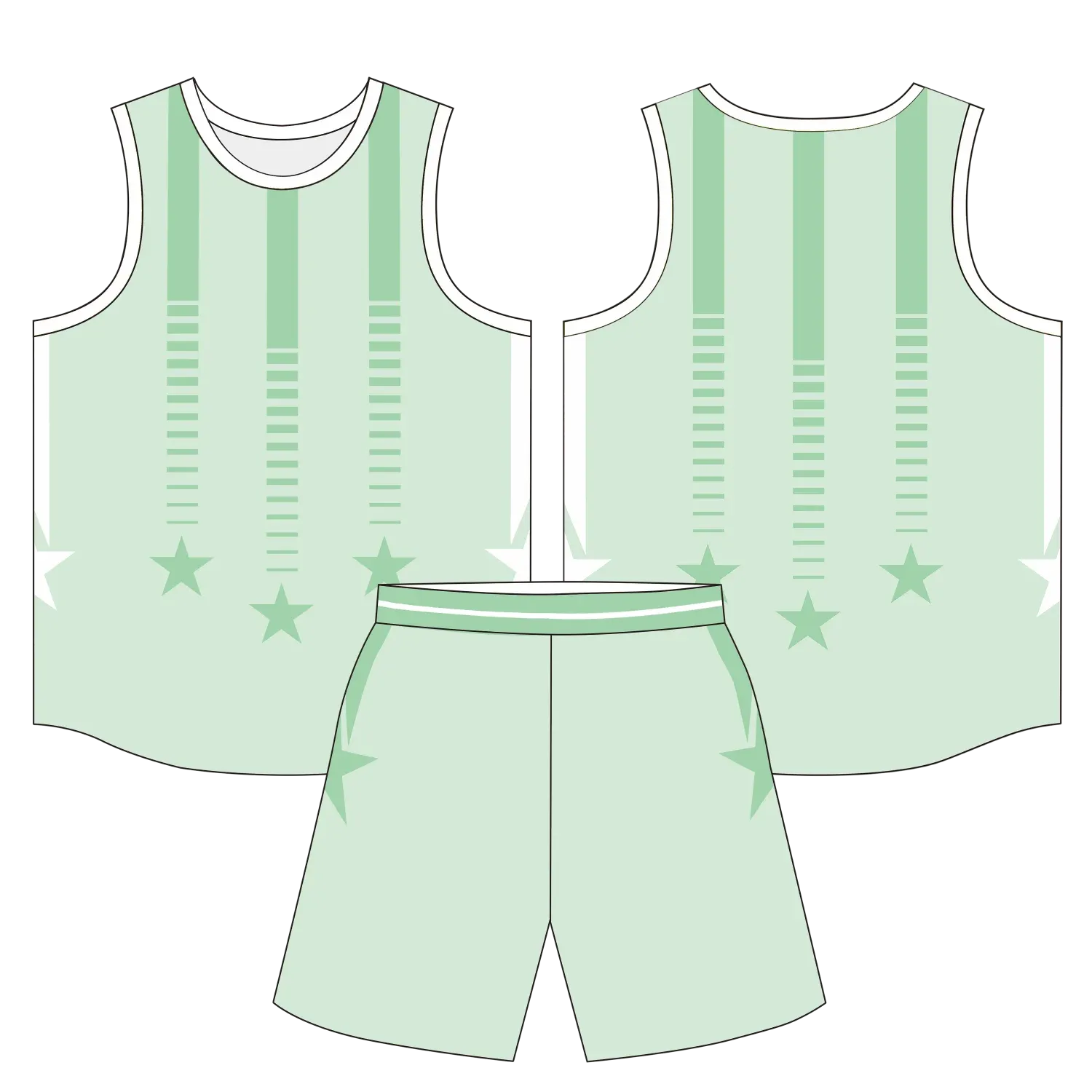 Custom basketball uniform design B38