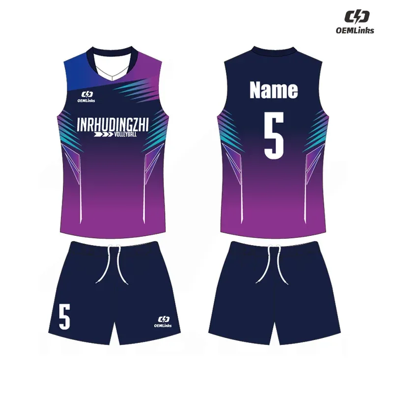 Custom volleyball uniform design OS-029
