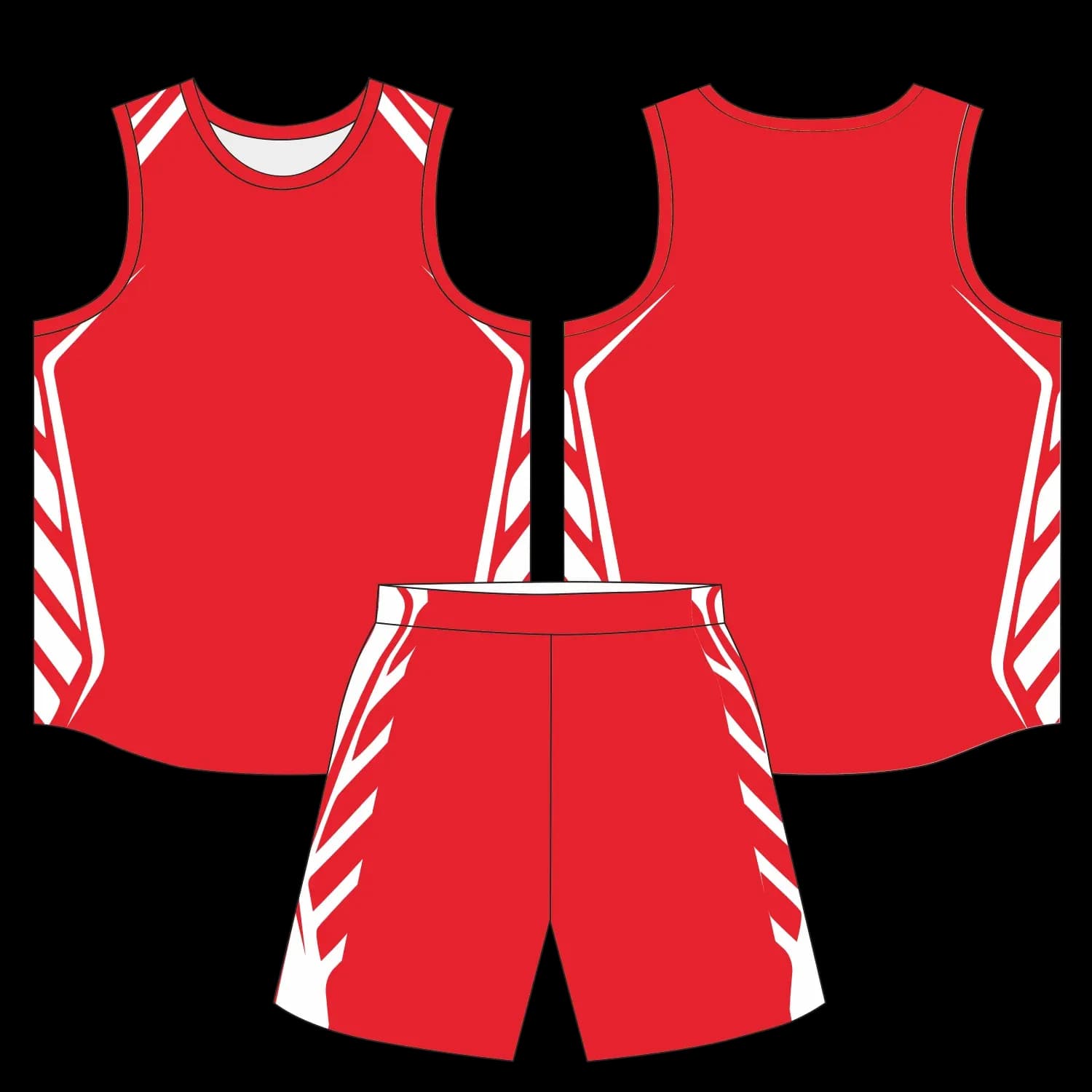 Custom basketball uniform design B30JW