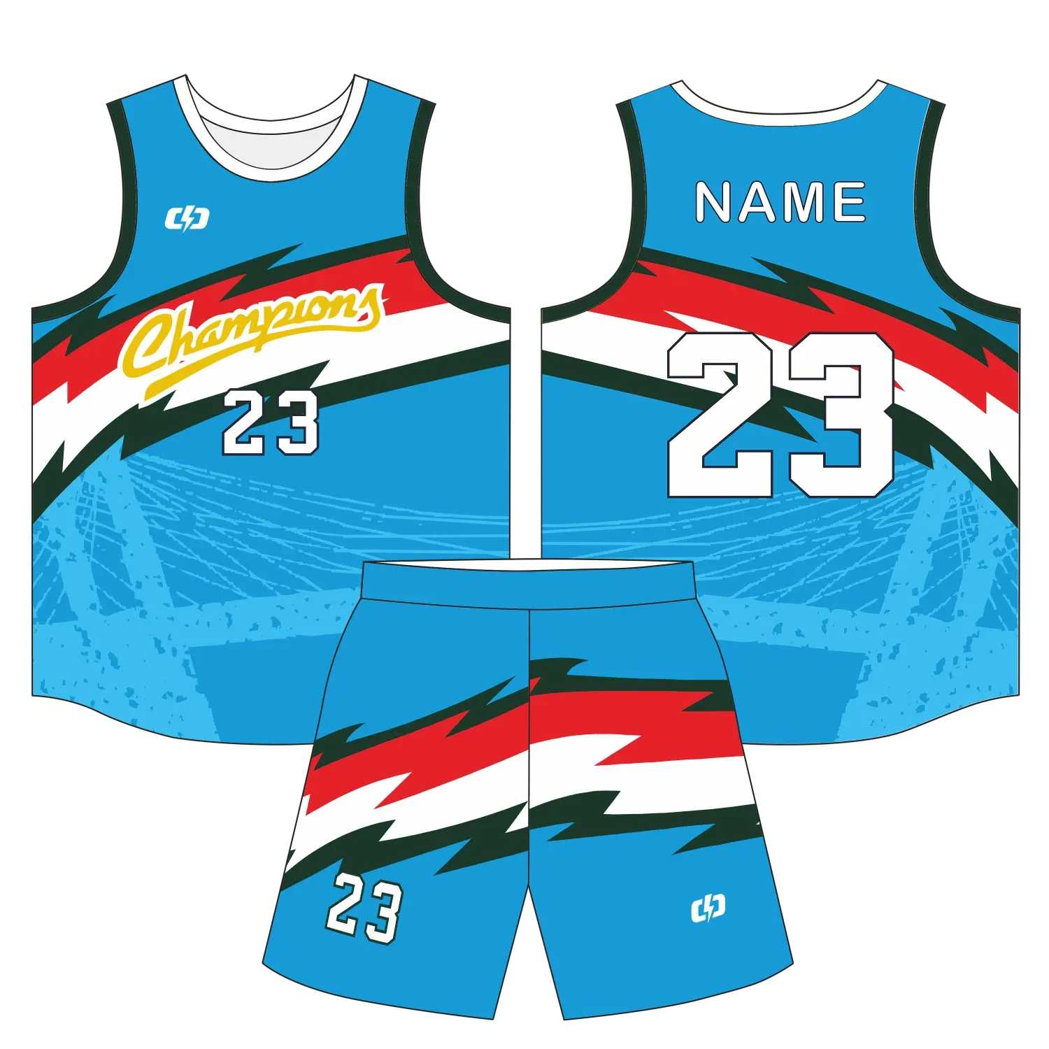 Custom basketball uniform design B64