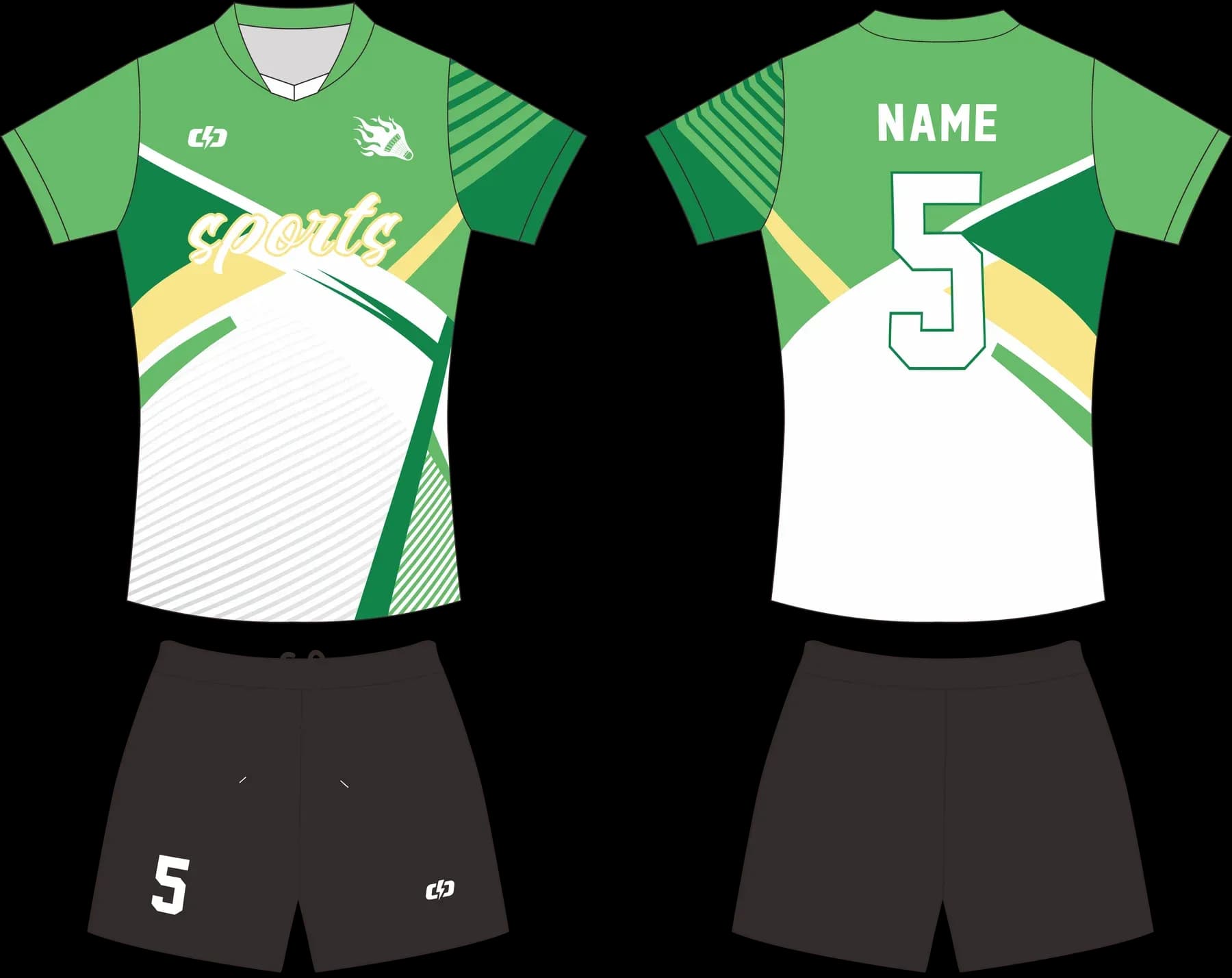Custom volleyball uniform design UP22